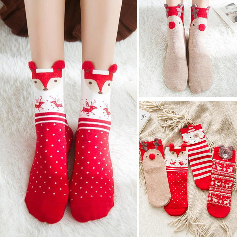 Veselé vianočné ponožky