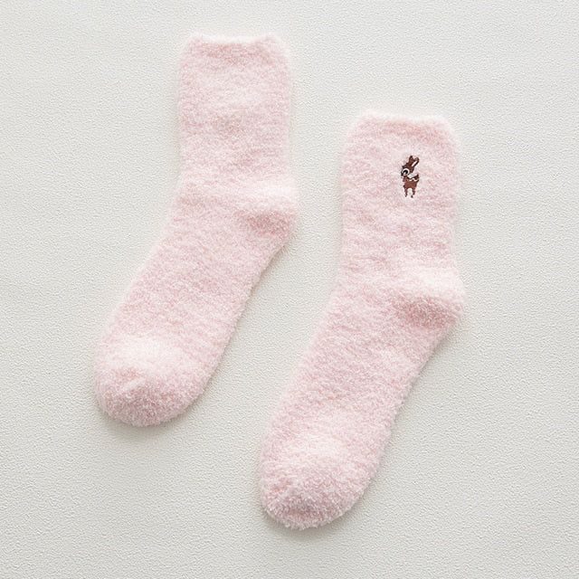 Dámské teplé ponožky