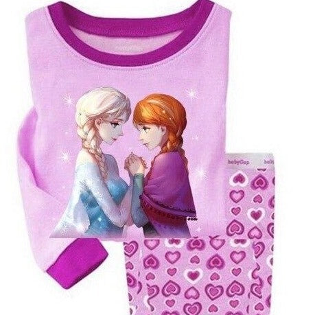 Dievčenské teplé pyžamo Frozen