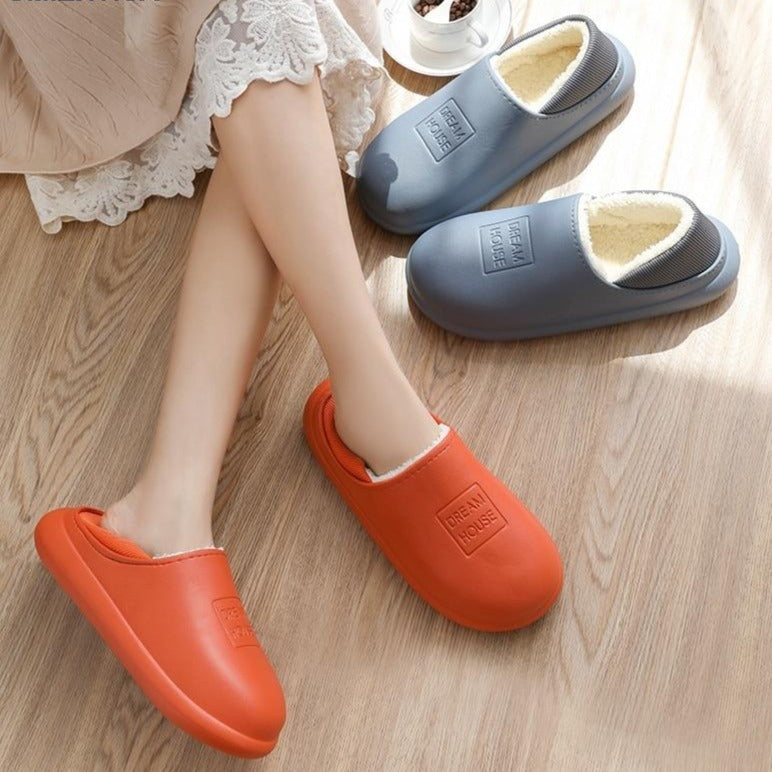 Teplé vodeodolné papuče
