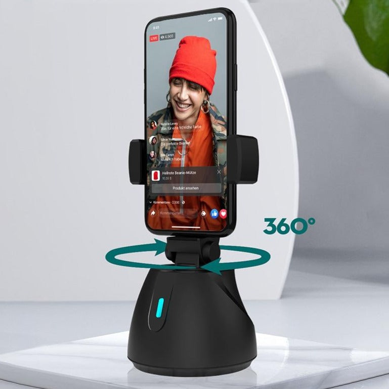 Otočný selfie statív s detektorom tváre