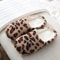 Dámske papuče s leopardím vzorom