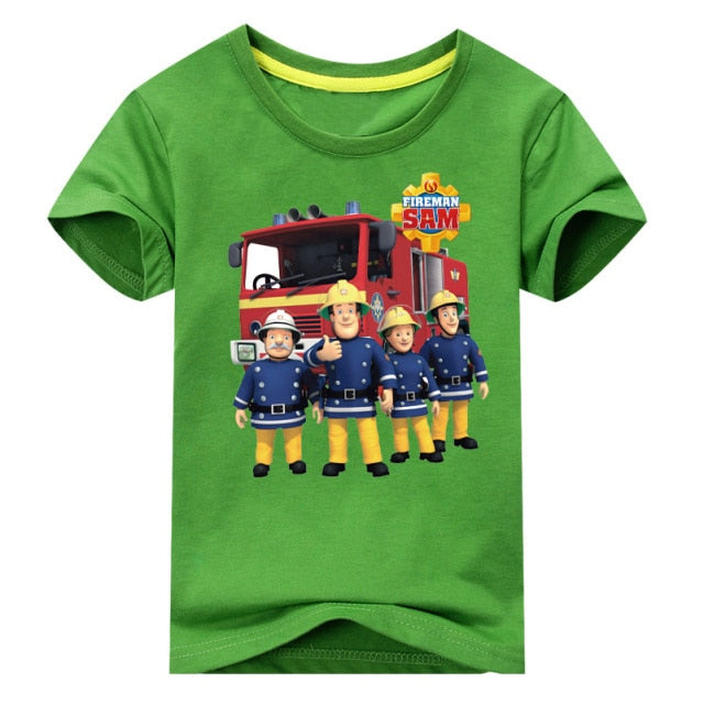 Detské tričko Požiarnik Sam