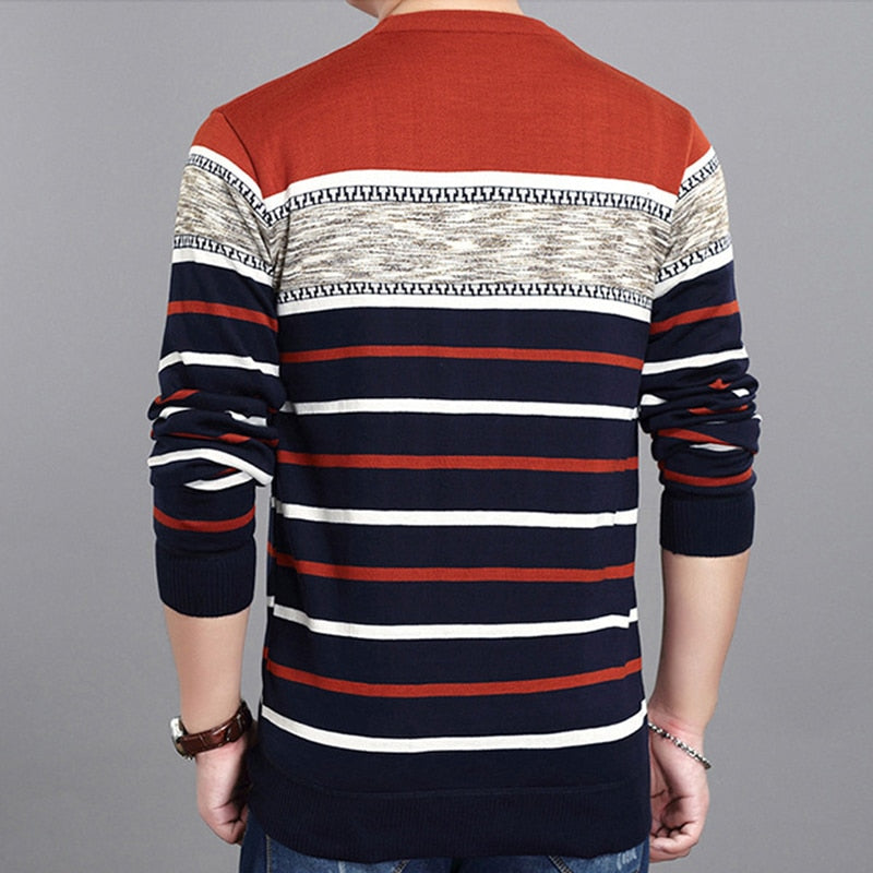 Pánsky sveter so vzorom