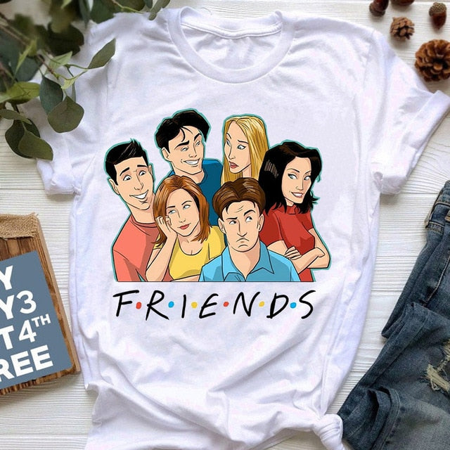 Dámske tričko Friends (Výpredaj)