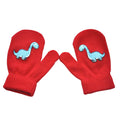 Detské rukavice s dinosaurom