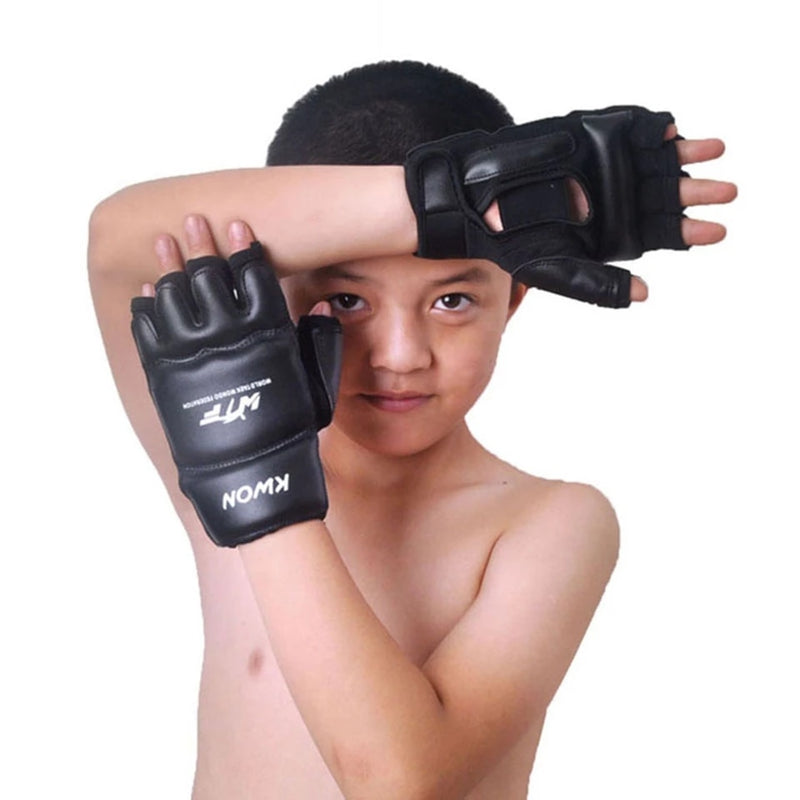 Detské rukavice bez prstov na bojové športy