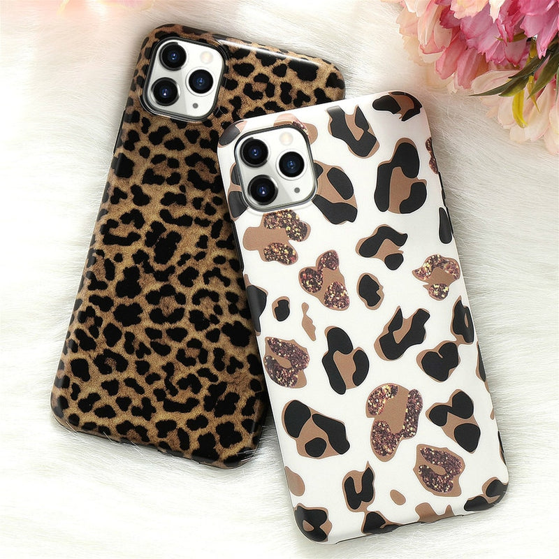 Kryt na iPhone s potlačou leoparda