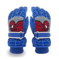Detské lyžiarske rukavice so Spidermanom