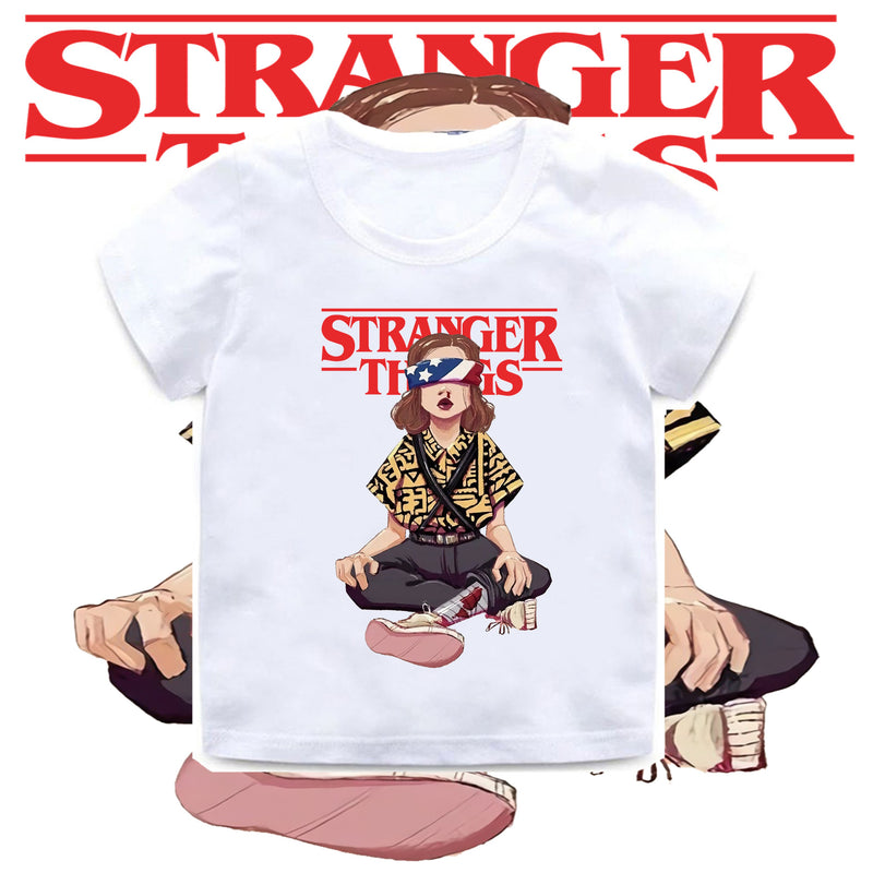 Detské tričko s potlačou Stranger Things