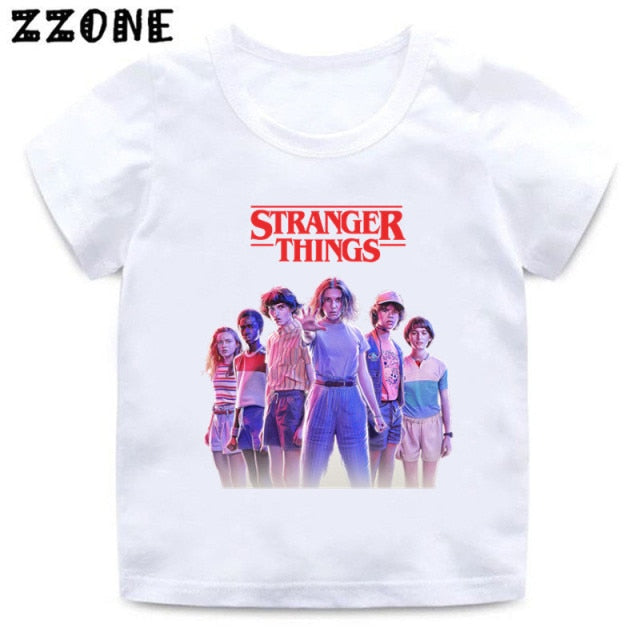 Detské tričko s potlačou Stranger Things