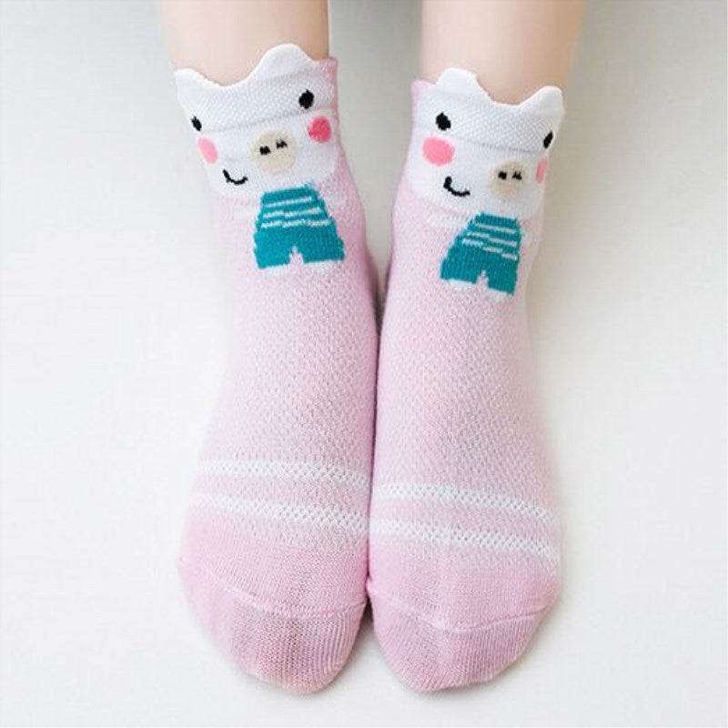 Detské ponožky na leto 5 párov