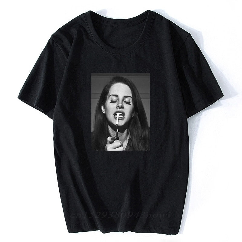 Unisex oversize tričko Lana Del Rey