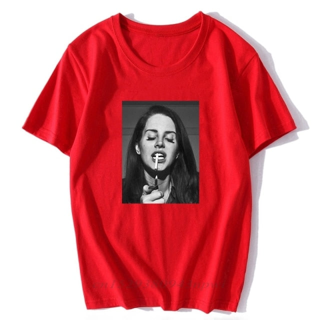 Unisex oversize tričko Lana Del Rey