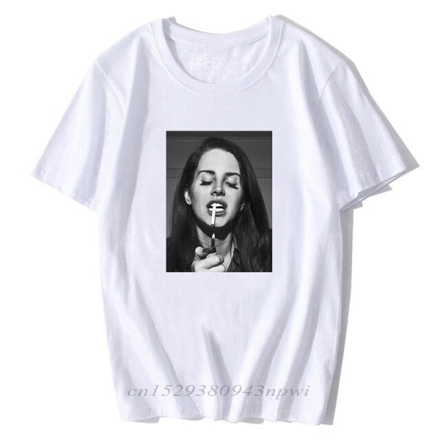 Unisex oversize tričko Lana Del Rey