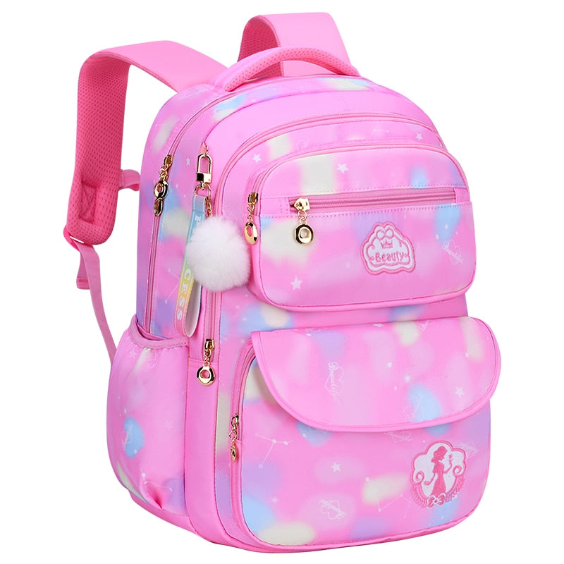 Dievčenský dúhový batoh do školy