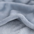 Hebká jednofarebná plyšová deka