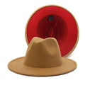 Dámsky dvojfarebný klobúk