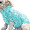 Pletený zimný sveter pre psa