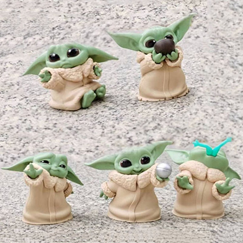 Figurky Baby Yoda 5 ks