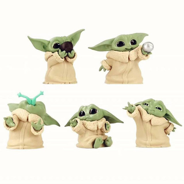 Figurky Baby Yoda 5 ks