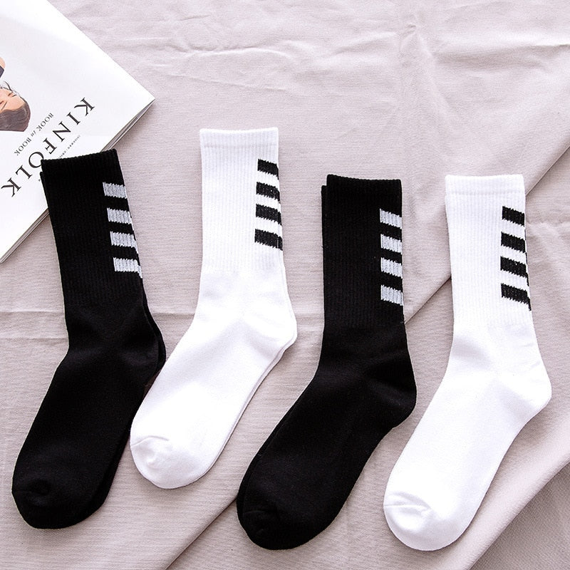Pánske ponožky s prúžkami