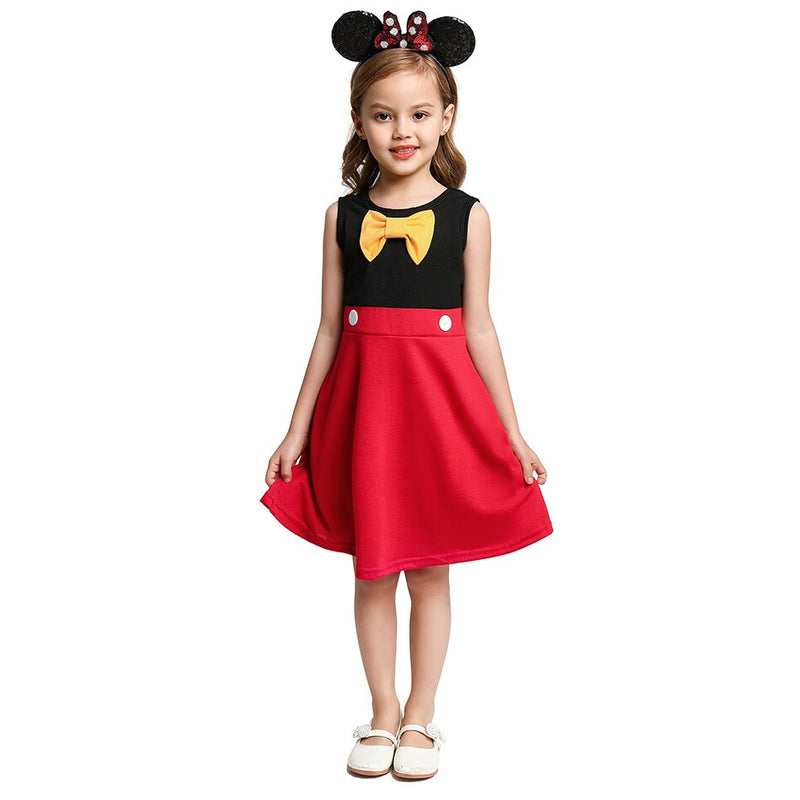 Dievčenský kostým Minnie Mouse