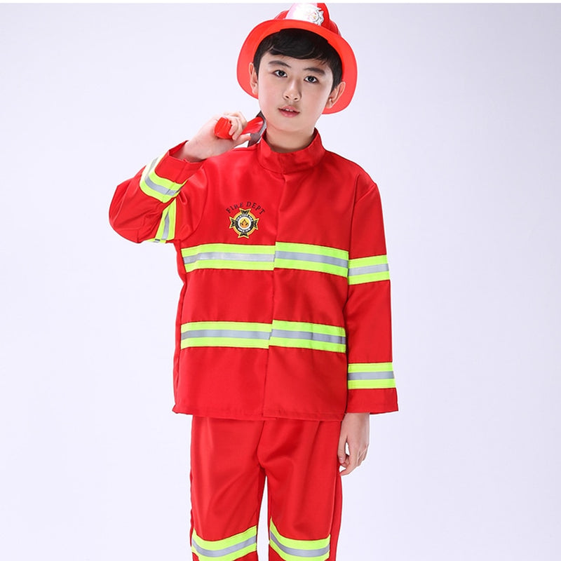 Detský kostým hasičov