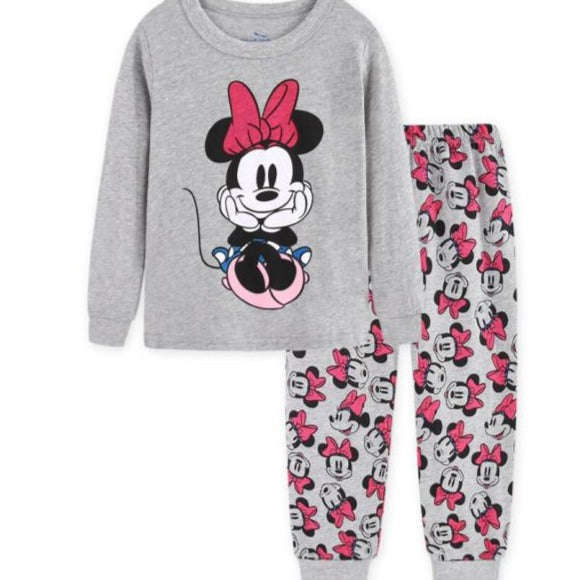 Dievčenské dlhé pyžamo s myškou Minnie Mouse