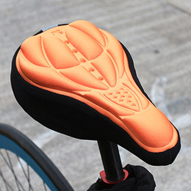 Pohodlný 3D poťah na sedlo bicykla