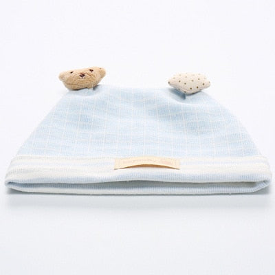 Bavlnená čiapka pre novorodenca