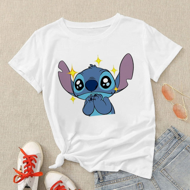 Dámske tričko Lilo a Stitch