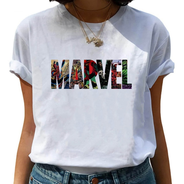 Tričko s krátkym rukávom a potlačou Marvel