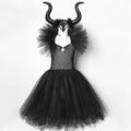 Dievčenský kostým Maleficent