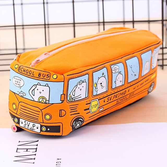 Látkový peračník v tvare autobusu