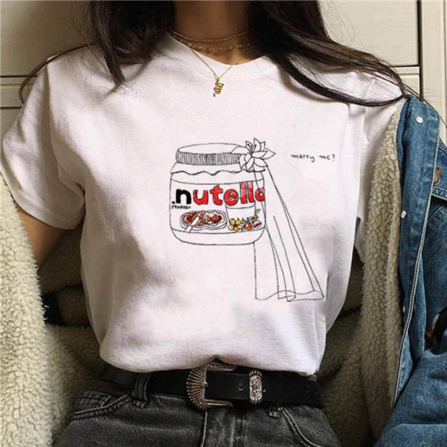Dámske tričko s Nutellou