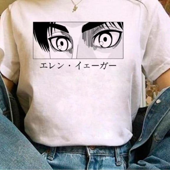 Dámske anime tričko s krátkym rukávom