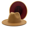 Dámsky dvojfarebný klobúk