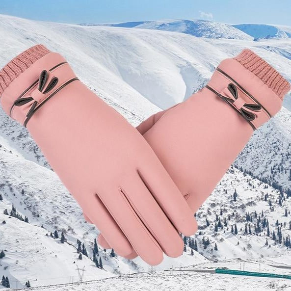 Dámske zimné vodeodolné rukavice