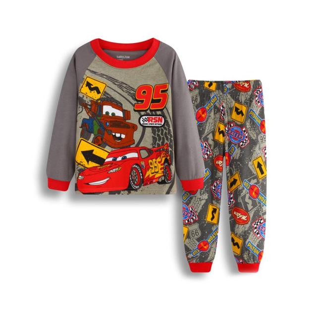 Chlapčenské pyžamo s potlačou Autá