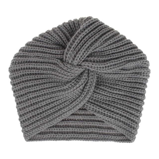 Dámsky pletený turban