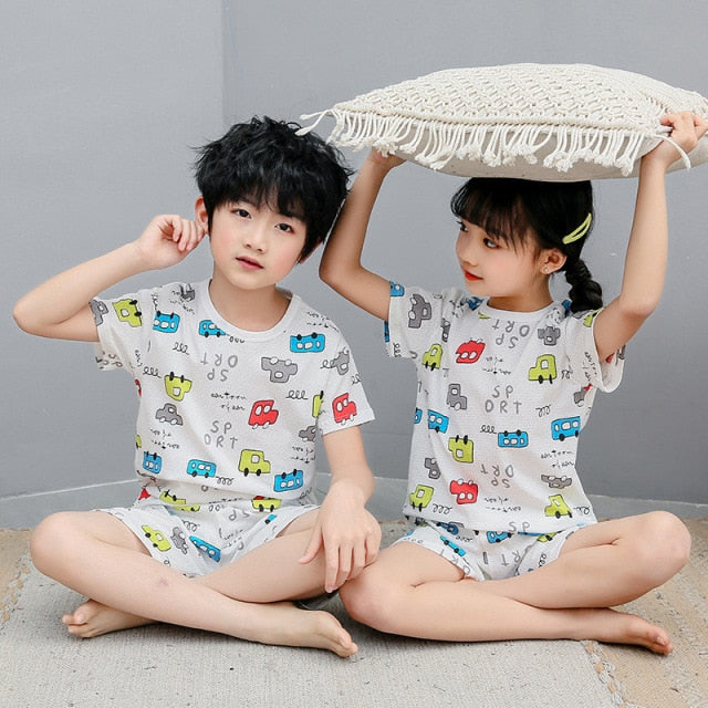 Detské krátke letné pyžamo