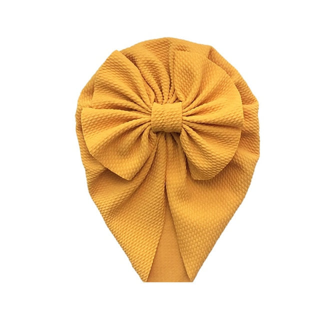 Dievčenský turban s kvetinkou