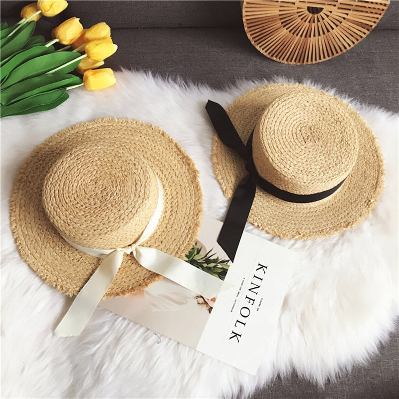 Dámsky slamený letný klobúk