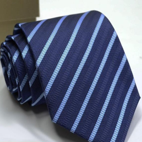 Pánska kravata so šírkou 8 cm