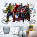 Avengers 3D nálepka na stenu