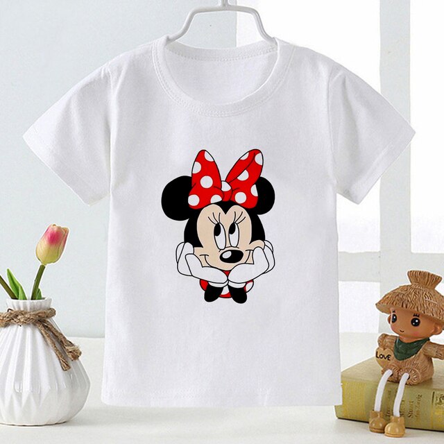 Dievčenské tričko s Minnie Mouse