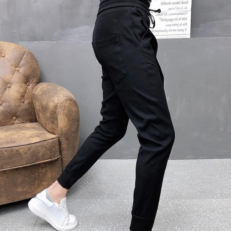 Pánske kvalitné trendy joggers nohavice