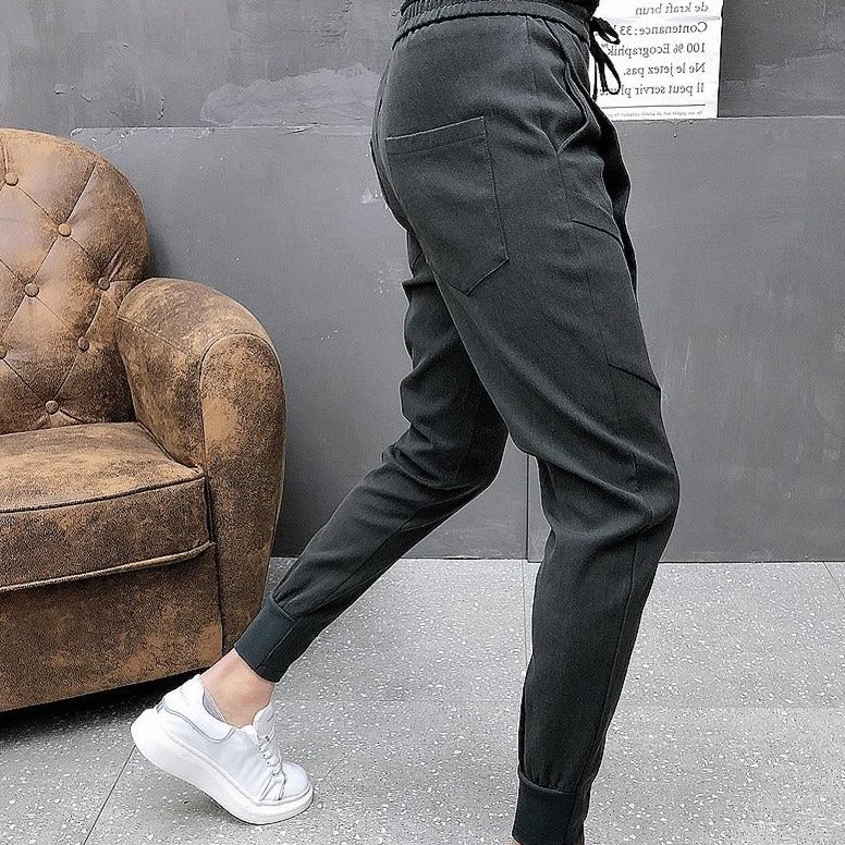 Pánske kvalitné trendy joggers nohavice