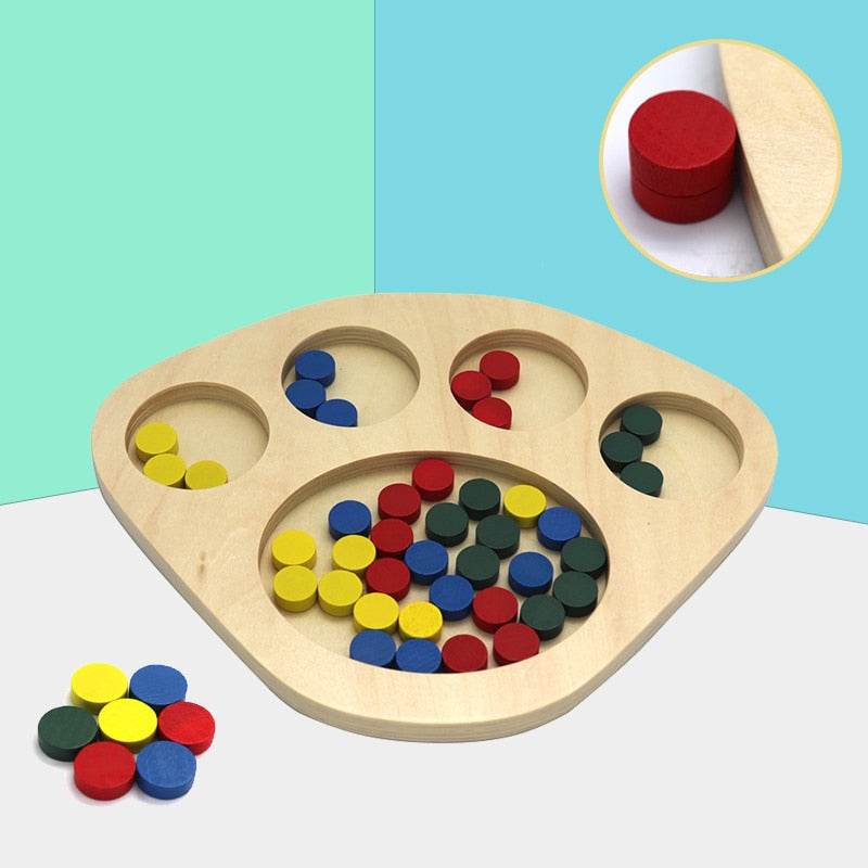 Detské drevené hračky pre rozvoj inteligencie